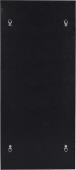 Kate and Laurel Cassat Modern Casual Window Wall Accent Mirror, Black - Image 5