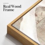 Large Framed Neutral Abstract Wall Art, Set of 3 Piece Modern Canvas Prints Pain... - Image 7