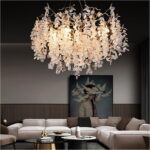 Large chaner Chaner Modern Luxury Designer Chaners d Crystal for Home Interiors ... - Image 6