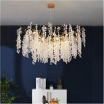 Large chaner Chaner Modern Luxury Designer Chaners d Crystal for Home Interiors ... - Image 8