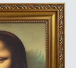 Gold Framed Luxury Bathroom Wall Art Mona Lisa Poster Aesthetic Picture Canvas P... - Image 7