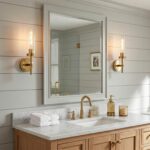 Hardwired Gold Wall Sconces Set of 2, Modern Bathroom Sconces Wall Lighting Vani... - Image 3