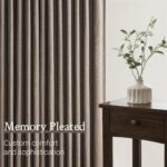 96 Inches Long Pleated Sheer Curtains,Dark Linen Blended Light Filtering Window ... - Image 5