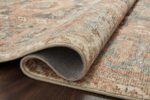 Loloi Margot Collection MAT-03 Ocean/Spice 2'-0" x 5'-0" Accent Rug feat. CloudP... - Image 4