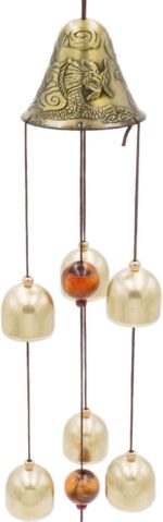 Banfeng Lucky Wind Chimes Feng Shui Bell for Good Luck Home Garden Patio Hanging... - Image 3