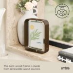 Umbra Bellwood 5x7 Desk Picture Frame with Bent Wood Trim and Two-Sided Rotating... - Image 6