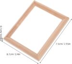 EXCEART 10pcs Mini Photo Frame Model House Decorations for Home Window Decor for... - Image 5