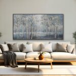 Canvas Wall Art Modern Decor Framed Wall Decorations Maximalist Home Decor Wall ... - Image 6