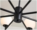 Modern LED Chlier, Meval Designer Lighting for Study Room, Bedroom & Dining Room... - Image 4