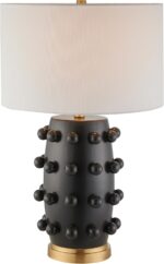 Henn&Hart 25.5'' Modern 1-Light Ceramic Table Lamp with Spherical Orbs on Lamp B... - Image 3