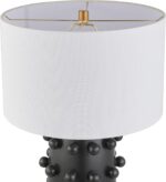 Henn&Hart 25.5'' Modern 1-Light Ceramic Table Lamp with Spherical Orbs on Lamp B... - Image 4