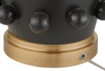 Henn&Hart 25.5'' Modern 1-Light Ceramic Table Lamp with Spherical Orbs on Lamp B... - Image 5