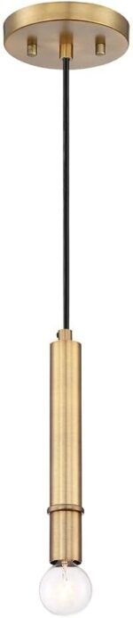 DESIGNERS FOUNTAIN Emmett Pendant Light, 1.25 Inch Hanging Ceiling Fixture for K... - Image 3