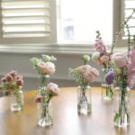 12PCS Bud Vases Set, Glass Vases for Flowers, Modern Cylinder Ribbed Vases for W... - Image 4