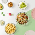 Freshmage Glass Mixing Bowls with Lids Sets, 4 Packs Glass Bowls with Lids for K... - Image 5