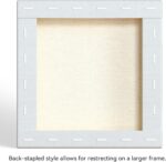 PHOENIX 10x10 Inch Artist Canvas - 6 Pack Square Stretched Canvases for Painting... - Image 4