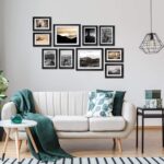 Giftgarden Multi Black Picture Frames with Mat for Multiple Sizes Photos, Four 4... - Image 4