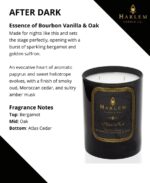 HARLEM CANDLE CO. After Dark - Luxury Scented Soy Candle, 11 oz - 80-Hour Burn T... - Image 7