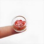 4Pcs Assorted Color Glass Miniature Water Lily Pots – Tiny Artificial Succulent ... - Image 6