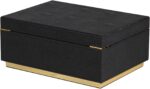 HofferRuffer Elegant Faux Leather Decorative Box, Storage Jewelry Box Organizer,... - Image 8