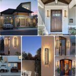 camuucci Dusk to Dawn Outdoor Light, 23.6 Inch LED Porch Lights Outdoor Waterpro... - Image 3