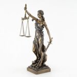Top Collection Bronze Finish Lady Justice 12.5 Inch Statue Sculpture - Image 3