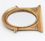 Eaoundm 8.3 x 7.1 inch Arch Mirror Antique Resin Frame Vintage Hanging Mirrors T... - Image 6
