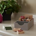 Household Essentials Grey 727-1 Deep 3 Section Drawer Organizer Box for Storage ... - Image 5