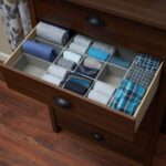 Household Essentials Grey 727-1 Deep 3 Section Drawer Organizer Box for Storage ... - Image 6