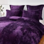 Sunshine Nicole Distressed Velvet Comforter Set, Distressed Velvet Face and Brus... - Image 3