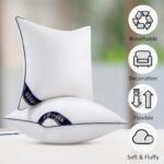 Siluvia 20"x20" Pillow Inserts Set of 2 Decorative Square Square Throw 20 Pillow... - Image 6