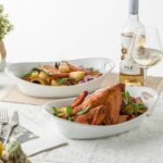 YHOSSEUN Large Serving Bowl with Handles, 1.5 Quarts Oval Serving Platter for Tu... - Image 6