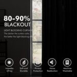 White and Gold Velvet Curtains for Living Room Cream Gold Foil Print Luxury Blac... - Image 4