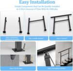 Modern Adjustable Handrails for Stairs and Outdoor Balcony - Ensure Safety and S... - Image 5