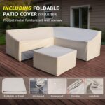NATURAL EXPRESSIONS 6 Pieces Patio Furniture Sets, Metal Outdoor Sectional Furni... - Image 3