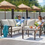 NATURAL EXPRESSIONS 6 Pieces Patio Furniture Sets, Metal Outdoor Sectional Furni... - Image 6