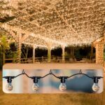 Q Hangers 25 PCS Screw-in Hooks for Outdoor String Lights, Swivel Hanging Basket... - Image 4