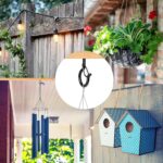 Q Hangers 25 PCS Screw-in Hooks for Outdoor String Lights, Swivel Hanging Basket... - Image 5