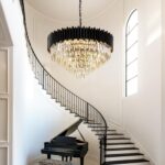 Luxury Crystal Chandelier Black Chandeliers — 30" 6-Tier 16-Light K9 Crystal, La... - Image 5