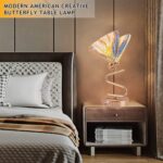 Metal Butterfly Luxury Acrylic Butterfly Table Lamp - Stained Glass Nordic Light... - Image 3