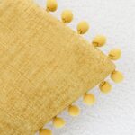 CaliTime Throw Pillow Covers Decorative 20 X 12 Inches Pack of 2 Cozy Solid Dyed... - Image 4