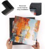 Floater Frame for 6x6 Canvas Paintings with 0.6-0.8” Deep, 2 Pack Square Canvas ... - Image 5