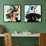 Floater Frame for 6x6 Canvas Paintings with 0.6-0.8” Deep, 2 Pack Square Canvas ... - Image 6