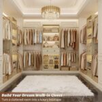Armocity Wood Closet Organizer System - 4FT-9FT Expandable Wardrobe Closet with ... - Image 7