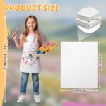 CONDA 16x20 inch Stretched Canvas for Painting, 5 Pack Primed Large Canvas, Prim... - Image 3