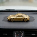 Brass Car Statue, 2.64×1.10 Inches Vintage Metal Sports Car Figurine, Automotive... - Image 7