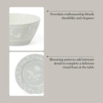 Martha Stewart Dinnerware Set - Maiden Crown 12-Piece Dish Set, Sage Green – New... - Image 4