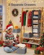 Pipishell Hanging Closet Organizer 6-Shelf, Hanging Shelves for Closet with 3 Re... - Image 3