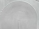 Creespi White Textured Wall Art - Hand Painted Abstract Oil Painting On Canvas 2... - Image 3