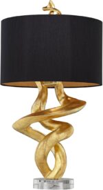 Kathy Ireland Impressions 33" Tall Sculpture Base Large Modern Luxury End Table ... - Image 7